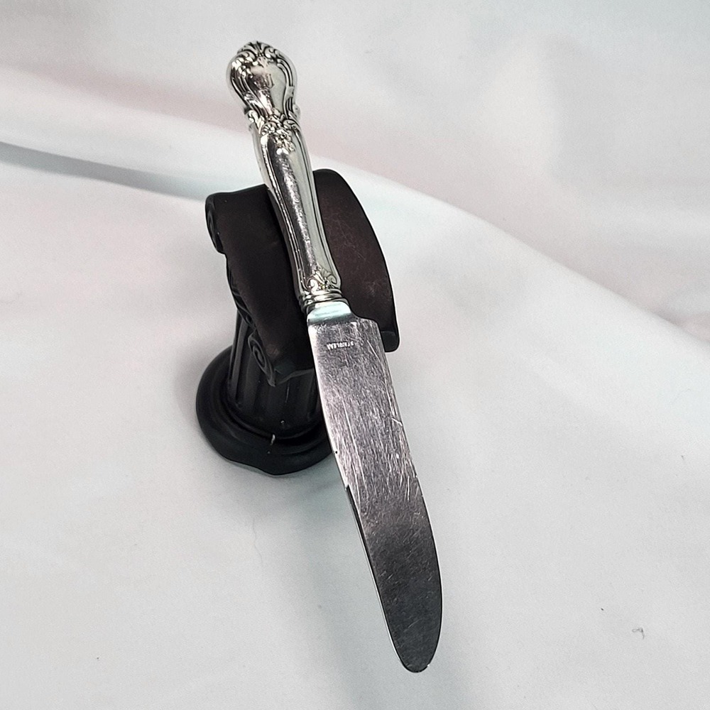 VTG 1940 Sterling Weidlich Youth Knife Ancestry Monogram Replacement READ
